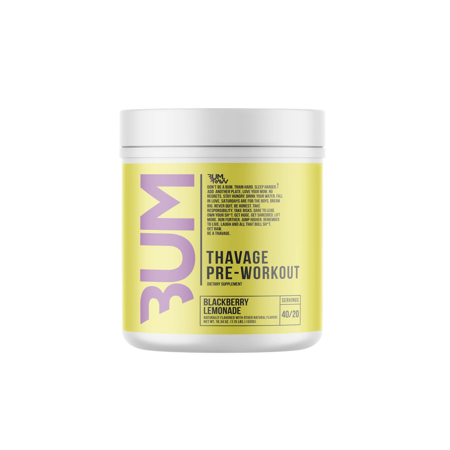 CBUM Thavage Pre-Workout