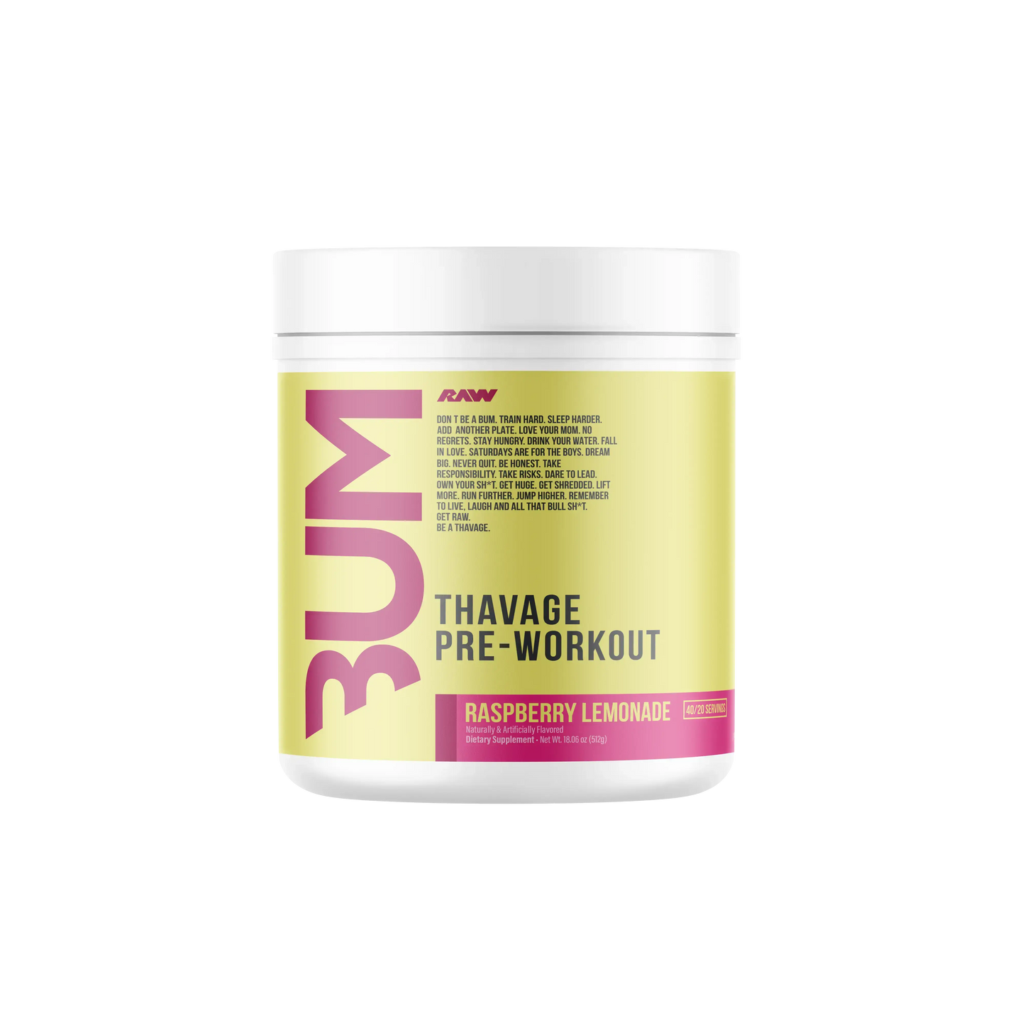 CBUM Thavage Pre-Workout