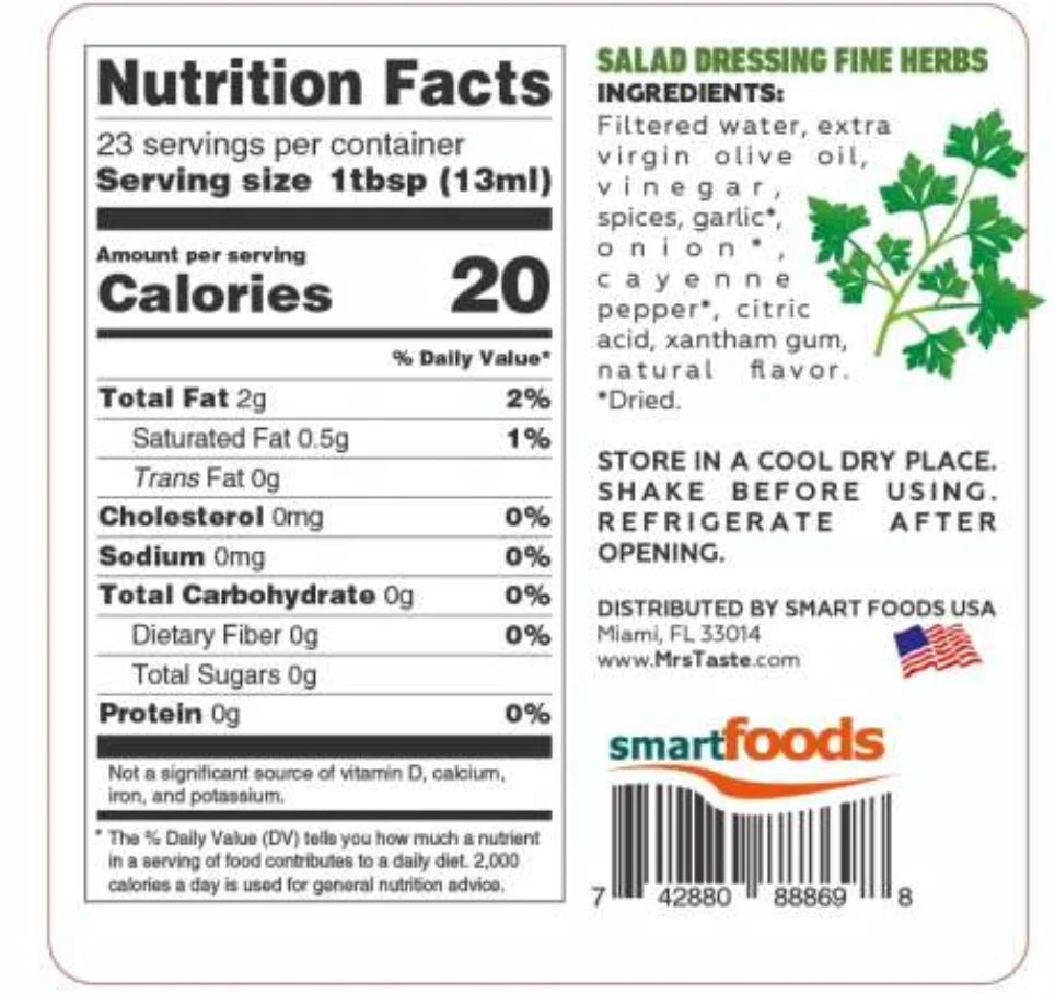Fines Herbs Salad Dressing