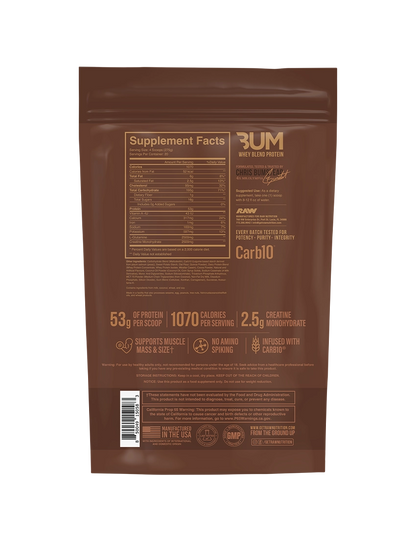 RAW Nutrition CBUM Mass Gainer