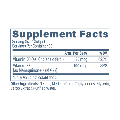 REVIVE MD Vitamin K2 & D3